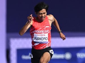 Saptoyogo Pecah Rekor Pribadi di 200 Meter, Agak Kecewa Tak Raih Medali Saptoyogo Pecah Rekor Pribadi di 200 Meter, Agak Kecewa Tak Raih Medali