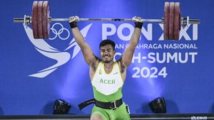 Lifter Dimas Setiya Darma Pecahkan Rekor Nasional di PON XXI