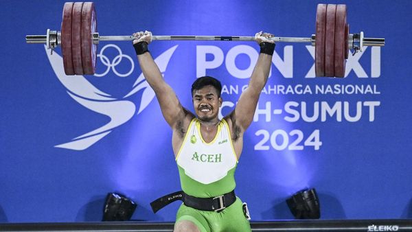 Lifter Dimas Setiya Darma Pecahkan Rekor Nasional di PON XXI