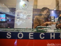 Melihat Miniatur Kapal INSA di Hub Space 2024