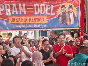 Pramono-Rano Sapa Warga Tamansari, Disambut Nyanyian Si Doel Anak Betawi