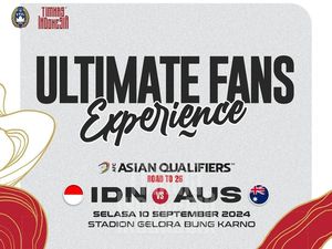Rundown Laga Indonesia Vs Australia: Mulai 16.00 WIB, Ditutup Anthems By Raisa