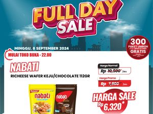 Sikat! Camilan Wafer-Coklat di Transmart Full Day Sale Diskon Jadi Murah Meriah