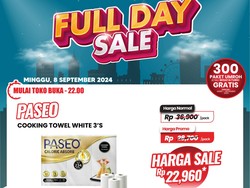 Obral Tisu Murah, Cuma di Transmart Full Day Sale Hari Ini