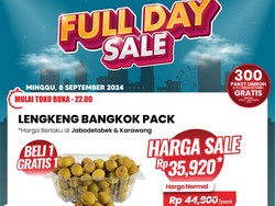 Obral Lengkeng Bangkok Murah, Cuma di Transmart Full Day Sale