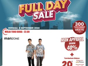 Obral Gede-gedean Pakaian Pria, Cuma di Transmart Full Day Sale Hari Ini!