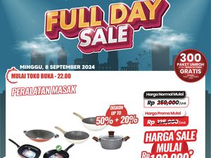 Merapat! Peralatan Masak Promo Jadi Rp 100 Ribuan di Transmart Full Day Sale