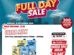 Susu UHT di Transmart Full Day Sale, Harganya Murah Banget Nih!