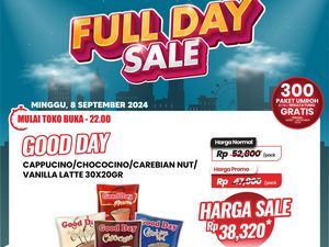 Obral Besar Aneka Kopi Sachet, Hanya di Transmart Full Day Sale