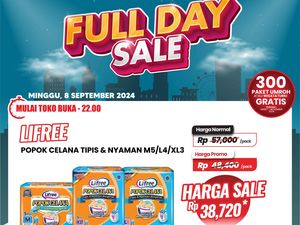 Cuma di Transmart Full Day Sale, Popok Dewasa Diskon Jadi Cuma Segini