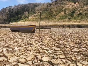 Waduk Bendo Ponorogo Menyusut Dampak Kekeringan Waduk Bendo Ponorogo Menyusut Dampak Kekeringan
