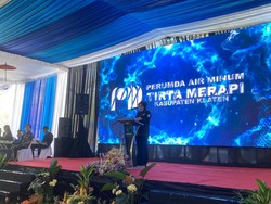 HUT Ke-47 PDAM Tirta Merapi, Bupati Resmikan Reservoir Terbesar di Klaten