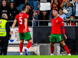 Ronaldo Cetak Gol, Portugal Kalahkan Skotlandia di UEFA Nations League