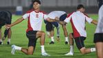 Intip Latihan Timnas Indonesia Jelang Lawan Australia