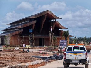 Penampakan Progres Bandara Nusantara Jelang Jokowi Ngantor di IKN