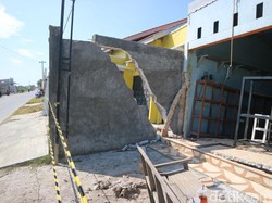 Sungai Juwana Kering Disebut Penyebab Tanah Gerak Rusak 21 Bangunan di Pati