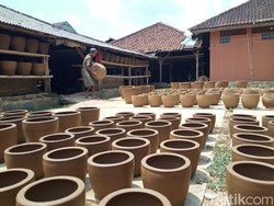 Berkah Musim Kemarau bagi Perajin Keramik di Purwakarta