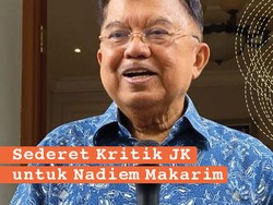 Infografis: Sederet Kritik Jusuf Kalla ke Mendikbud Nadiem Makarim