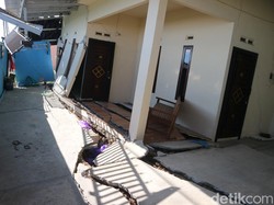 Kondisi Terkini Tanah Gerak di Pati, Rumah Nyaris Roboh-3 KK Dievakuasi