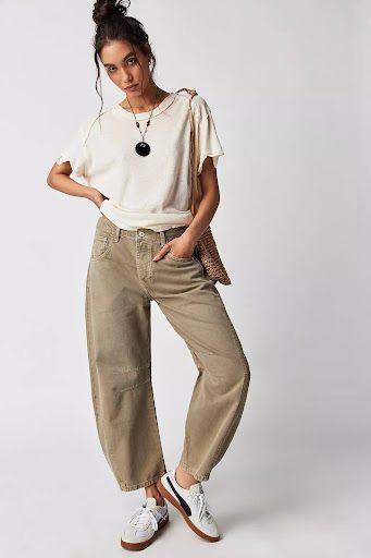 Trend to Watch: Barrel Jeans