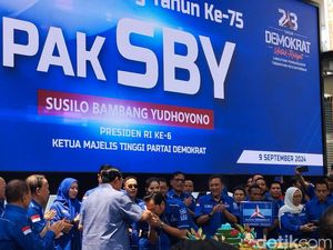 SBY Ulang Tahun Ke-75, AHY: Bapak Salah Satu Putra Terbaik Bangsa