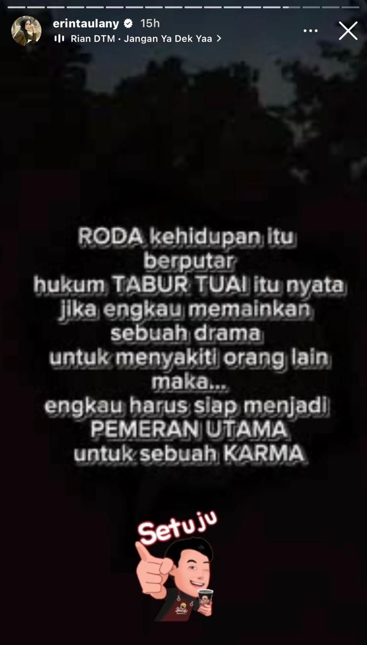 Unggahan Erin Taulany