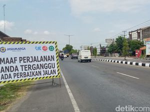 Jalan Jogja-Solo Jogonalan Akan Diberlakukan Contraflow untuk Proyek Exit Tol