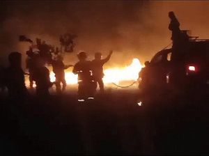 Kebakaran Taman Nasional Way Kambas Diduga gegara Ulah Pemburu Liar Kebakaran Taman Nasional Way Kambas Diduga gegara Ulah Pemburu Liar