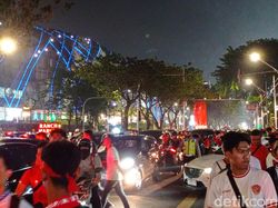 Laga Timnas Indonesia Vs Australia Tuntas, Lalin Sekitar GBK Macet