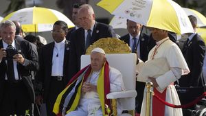 Momen Paus Fransiskus Pimpin Misa Nazar di Timor Leste