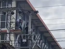 Heboh Siswa SMK di Banjarnegara Kesetrum, Nyaris Jatuh dari Lantai 3