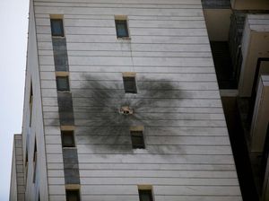 Potret Gedung di Nahariya Israel Terkena Rudal Hizbullah