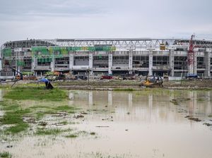 Potret Progres Pembangunan Stadion Utama Sumut, Venue Penutupan PON XXI
