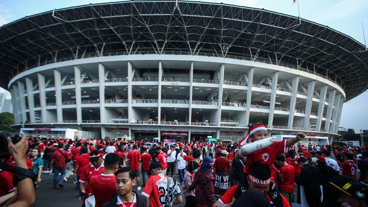 Stadion GBK (Foto: Rifkianto Nugroho)