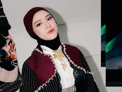 Potret Tiara Andini Cantik Berhijab Nyanyi di Pembukaan PON 2024