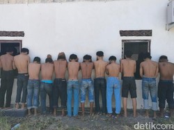 13 Pemuda di Polman Diduga Hendak Tawuran Diamankan, 8 Sajam Disita
