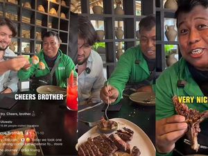 Aksi Bule Saat Pesan Makanan Via Ojol, Kocak hingga Bikin Sedih