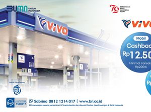 Beli BBM di SPBU Vivo Pakai BRImo Dapat Cashback, Berlaku sampai Awal 2025 Beli BBM di SPBU Vivo Pakai BRImo Dapat Cashback, Berlaku sampai Awal 2025