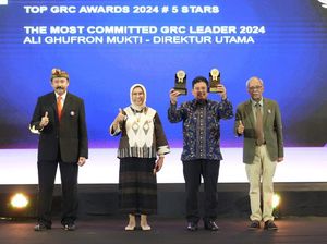 BPJS Kesehatan Raih 2 Penghargaan Bergengsi di Ajang TOP GRC Awards 2024