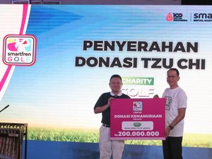 Smartfren Kumpulkan Donasi Rp 200 Juta Lewat Charity Golf Tournament