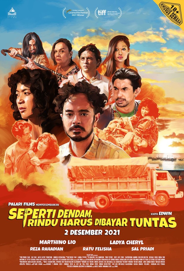 Film Seperti Dendam, Rindu Harus Dibayar Tuntas (2021)/Foto: Palari Films