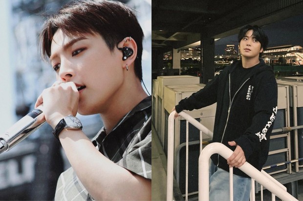 Hongjoong dan Jongho ATEEZ / Foto: Instagram/no1likeme8_8/imfinalho_ Hongjoong dan Jongho ATEEZ / Foto: Instagram/no1likeme8_8/imfinalho_