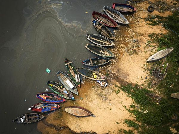 Kekeringan Hebat Bikin Air di Sungai Paraguay Menyusut