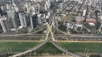 Potret Sungai Pinheiros di Brasil Berubah Hijau