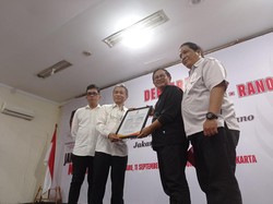 Pramono-Rano Hadiri Deklarasi Rumah Bersama Relawan di Gedung Joang 45