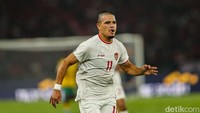 Ragnar Oratmangoen menyumbang satu gol saat Indonesia bermain 2-2 melawan Bahrain. (Foto: Rifkianto Nugroho)