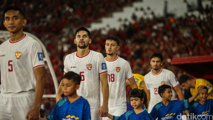 Sandy Walsh bermain dalam laga Indonesia vs Australia Grup C Kualifikasi Piala Dunia 2026 di Stadion Utama Gelora Bung Karno (SUGBK), Jakarta, Selasa (10/9/2024).