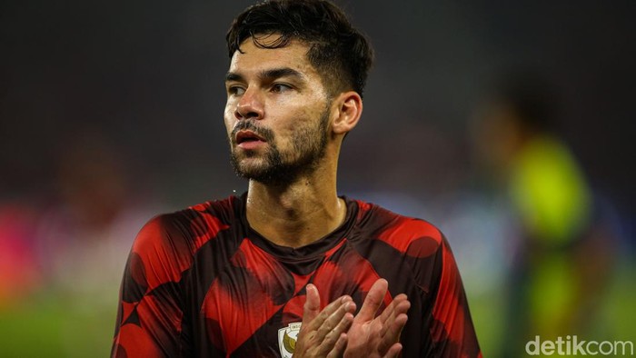 Sandy Walsh bermain dalam laga Indonesia vs Australia Grup C Kualifikasi Piala Dunia 2026 di Stadion Utama Gelora Bung Karno (SUGBK), Jakarta, Selasa (10/9/2024).
