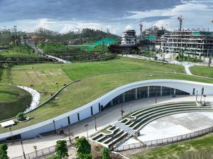 Sumbu Kebangsaan IKN Rampung Dibangun, Ini Fasilitasnya Sumbu Kebangsaan IKN Rampung Dibangun, Ini Fasilitasnya