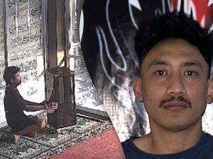 Pria asal Bogor Curi Kotak Amal Masjid di Pangkalpinang, Ditangkap Polisi